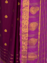 MIMOSA Jamun Mysore Silk Saree — fleets shot full lifestyle