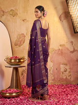 MIMOSA Jamun Jaipur Saree — pose 7 styling detail