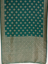 MIMOSA Sapphire Kanjivaram Saree — pallu and zari work detail