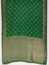 MIMOSA Rama Kanjivaram Saree — pallu and zari work detail