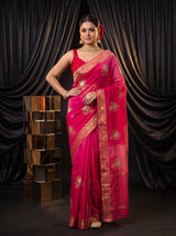 MIMOSA Rani Jaipur Saree — pose 4 styling detail