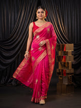 MIMOSA Rani Jaipur Saree — pose 6 styling detail