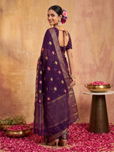 MIMOSA Jamun Jaipur Saree — pose 7 styling detail