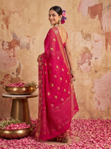 MIMOSA Rani Jaipur Saree — pose 7 styling detail
