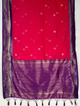 MIMOSA Rani Kanjivaram Saree — pallu and zari work detail