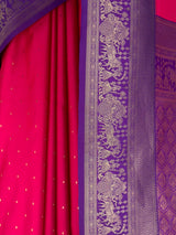 MIMOSA Rani Kanjivaram Art Silk Saree — fleets shot full lifestyle