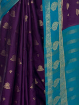 MIMOSA Jamun Mysore Silk Saree — fleets shot full lifestyle