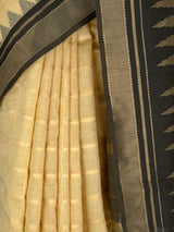 MIMOSA Tussar Banarasi Saree — fleets shot full lifestyle