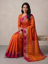 MIMOSA Rani Banarasi Saree — pose 8 styling detail