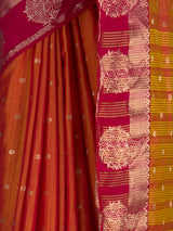 MIMOSA Rani Banarasi Saree — fleets shot full lifestyle