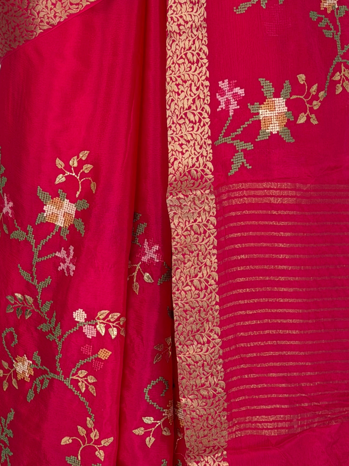 MIMOSA Rani Jaipur Saree — fleets shot full lifestyle