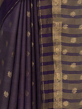 MIMOSA Jamun Bhagalpuri Tussar silk Saree — fleets shot full lifestyle