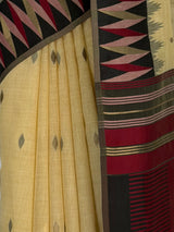 MIMOSA Tussar Banarasi Cotton Saree — fleets shot full lifestyle