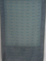 MIMOSA Grey Banarasi Saree — pallu and zari work detail