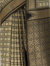 MIMOSA Tussar Banarasi Saree — fleets shot full lifestyle