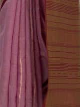 MIMOSA Pink Banarasi Saree — fleets shot full lifestyle