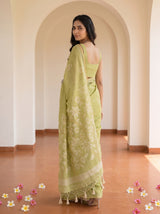 MIMOSA Liril Banarasi Saree — pose 7 styling detail
