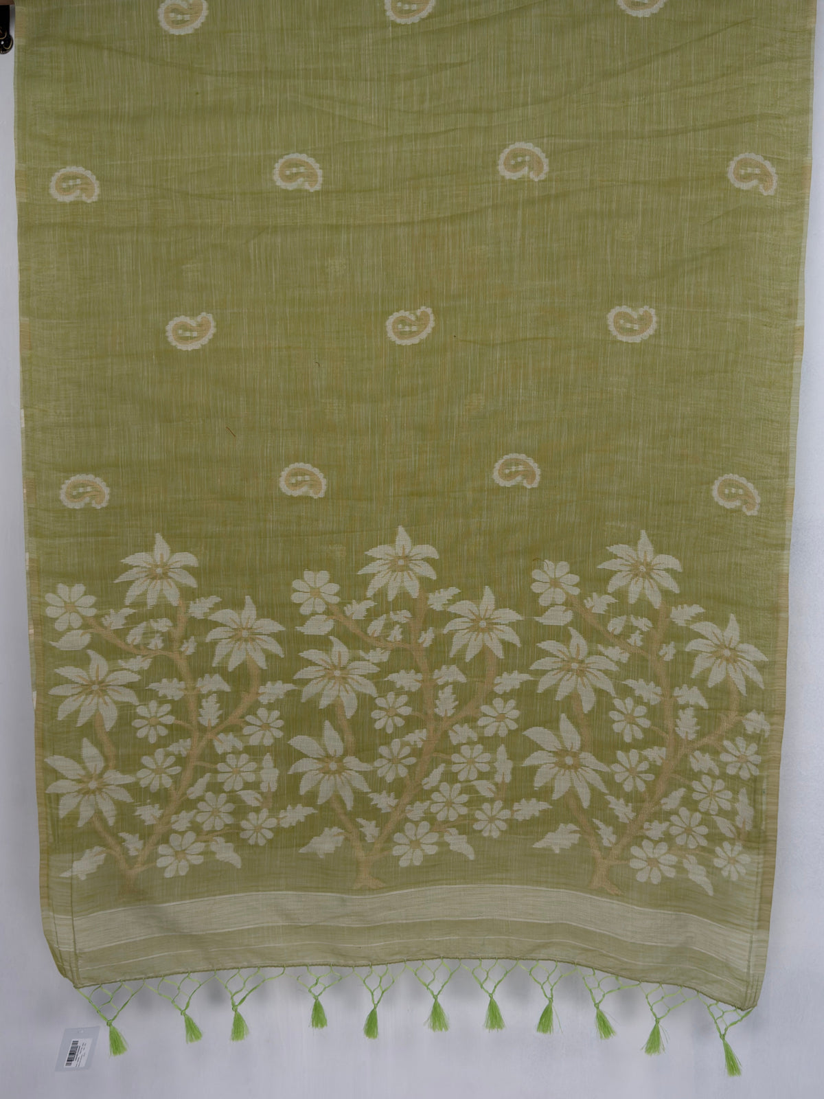 MIMOSA Liril Banarasi Saree — pallu and zari work detail