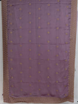 MIMOSA Pink Banarasi Saree — pallu and zari work detail