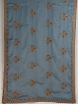 MIMOSA Ananda Banarasi Chiffon Saree — pallu and zari work detail