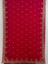 MIMOSA Rani Banarasi Saree — pallu and zari work detail