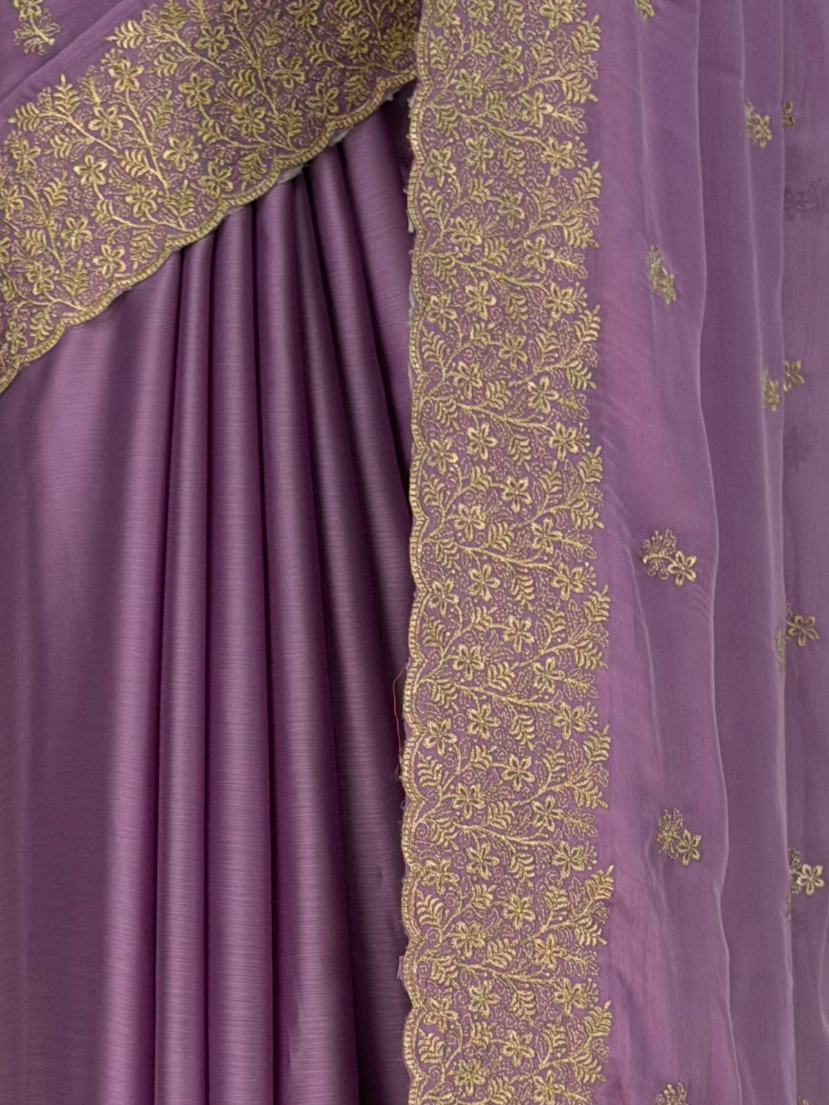 MIMOSA Lavender Banarasi Saree — fleets shot full lifestyle