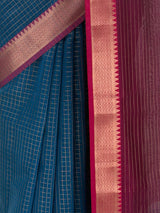MIMOSA Ananda Maheshwari Cotton Saree — fleets shot full lifestyle