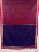 MIMOSA Rani Maheshwari Cotton Saree — pallu and zari work detail