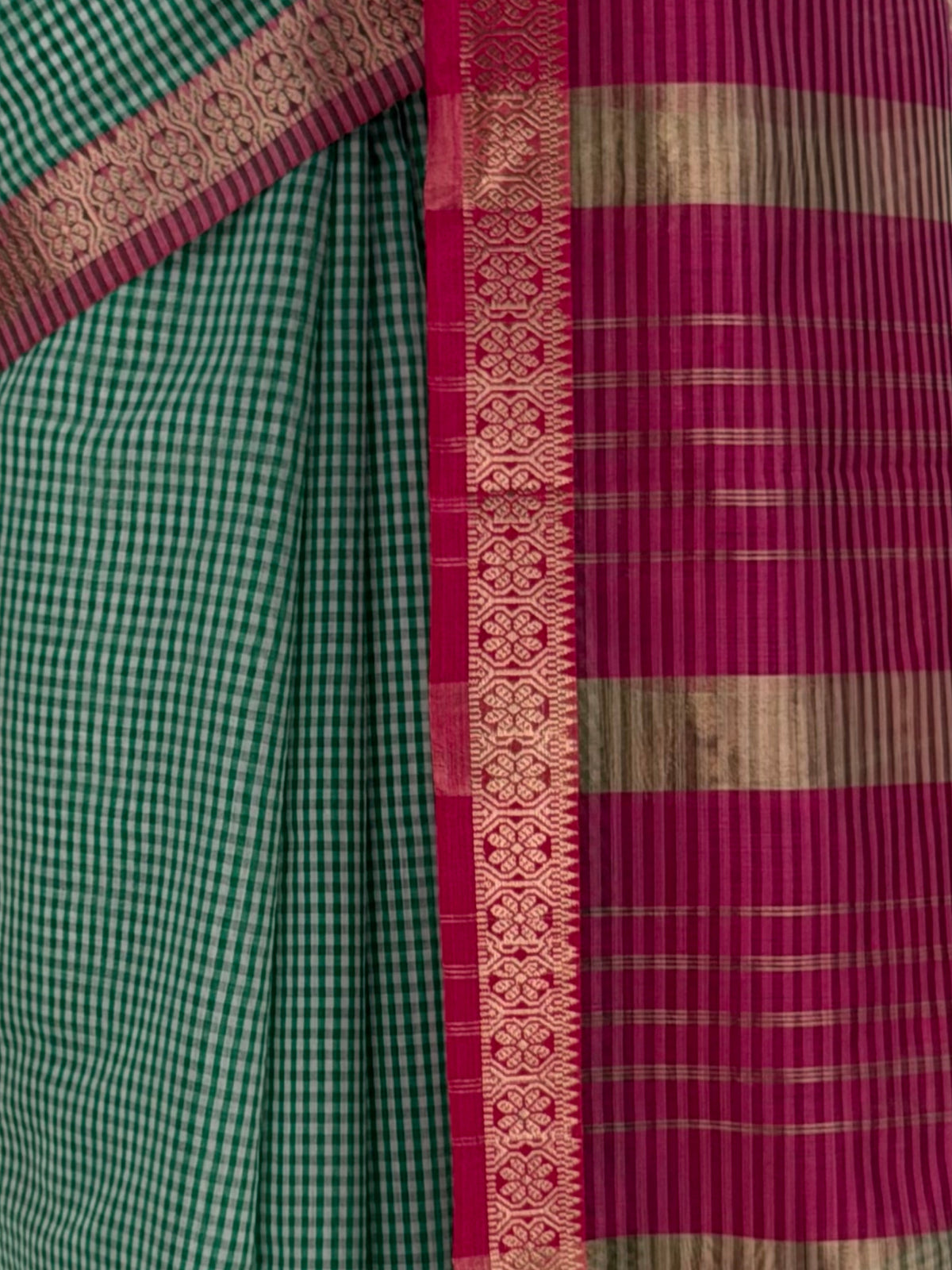 MIMOSA Rama Maheshwari Cotton Cotton Saree — fleets shot full lifestyle