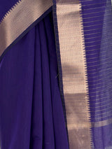 MIMOSA Jamun Maheshwari Cotton Saree — fleets shot full lifestyle