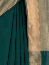 MIMOSA Rama Maheshwari Cotton Saree — fleets shot full lifestyle