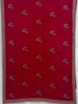 MIMOSA Rani Banarasi Saree — pallu and zari work detail