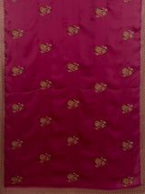 MIMOSA Gajari Banarasi Saree — pallu and zari work detail