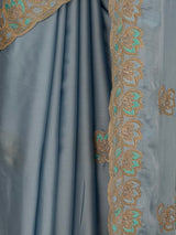MIMOSA Ananda Banarasi Chiffon Saree — fleets shot full lifestyle