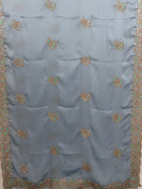MIMOSA Ananda Banarasi Chiffon Saree — pallu and zari work detail