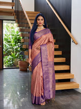 MIMOSA Rani Kanjivaram Art Silk Saree — pose 5 styling detail