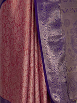 MIMOSA Rani Kanjivaram Art Silk Saree — fleets shot full lifestyle