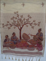 MIMOSA Pink Banarasi Saree — pallu and zari work detail