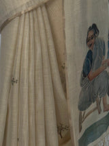MIMOSA Sapphire Banarasi Saree — fleets shot full lifestyle