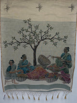 MIMOSA Sapphire Banarasi Saree — pallu and zari work detail