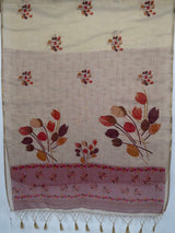 MIMOSA Pink Banarasi Saree — pallu and zari work detail
