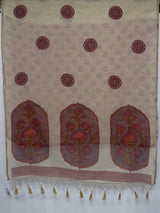 MIMOSA Pink Banarasi Saree — pallu and zari work detail