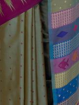 MIMOSA Grey Berhampuri Saree — fleets shot full lifestyle