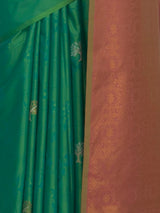 MIMOSA Rama Kanjivaram Art Silk Saree — fleets shot full lifestyle