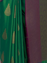 MIMOSA Rama Kanjivaram Saree — fleets shot full lifestyle