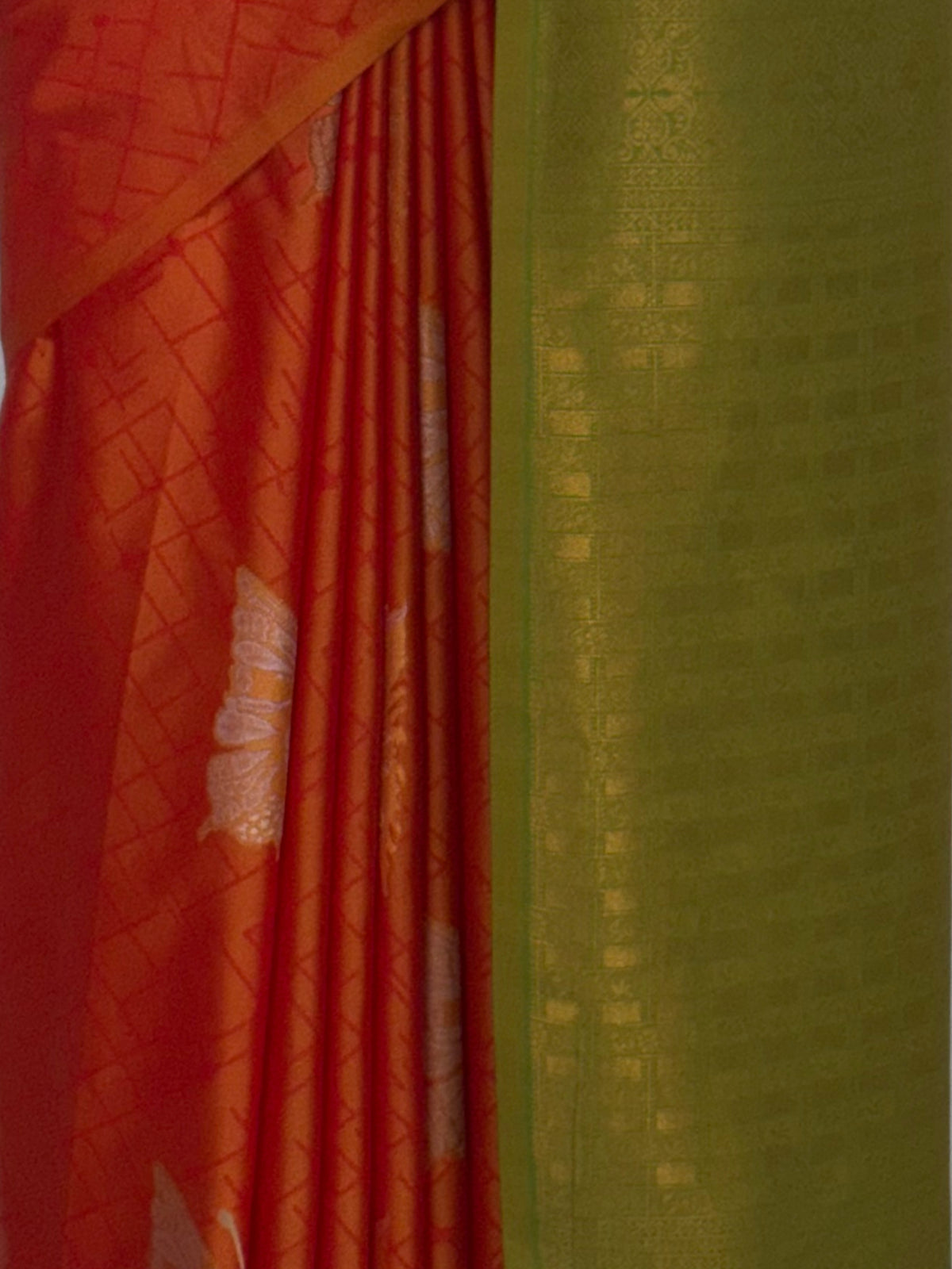 MIMOSA Gold Kanjivaram Saree — fleets shot full lifestyle