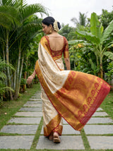 MIMOSA Saree Saree — pose 2 styling detail