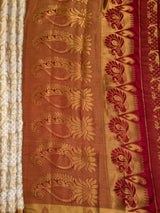 MIMOSA Saree Saree — pallu and zari work detail