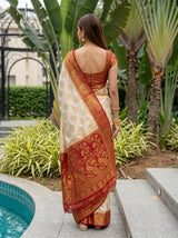 MIMOSA Saree Saree — pose 2 styling detail
