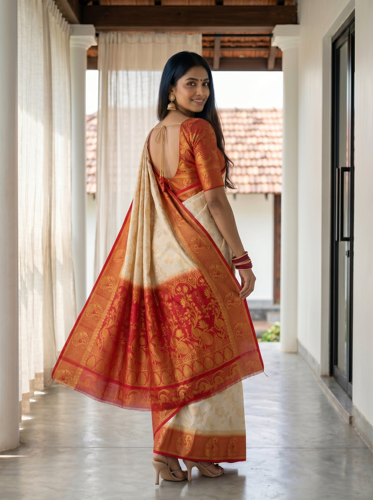 MIMOSA Saree Saree — pose 7 styling detail